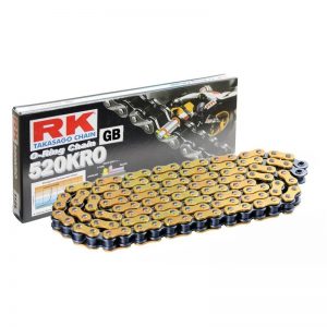 CATENA PER MOTO 520KRO ORO 120 MAGLIE CLF PRODOTTA DA RK