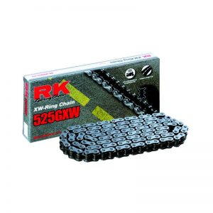 Motorbike chain 525GXW 114 links CLF by RK