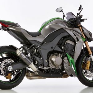 Exhaust KAWASAKI Z1000 2014 – 2015 – 2016 – SHARK Factory Slip on Zacisk wydechowy węglowe kolor węglowe