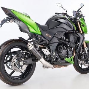 Exhaust KAWASAKI Z750R 2011 – 2012 – SHARK Factory Slip on Zacisk wydechowy węglowe kolor węglowe