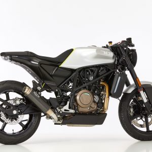 Exhaust HUSQVARNA Vitpilen 701 2018. SHARK SRC 4 Slip on Zacisk wydechowy węglowe kolor węglowe