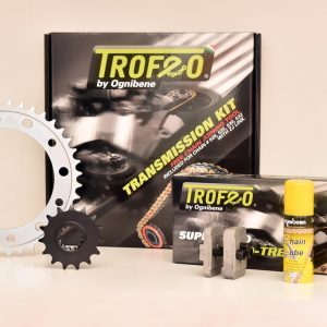 Professional chain transmission kit TROFEO compatible with SUZUKI GSX 250 ED – EZ Katana 1982 – 1984