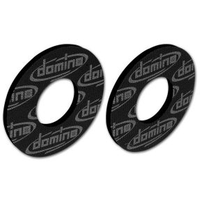 Rings for flange Grips Domino cross enduro offroad black in thermoplastic rubber 0004.26.40.04-0