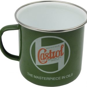 CASTROL CLASSIC STR588 TAZZA IN LATTA VERDE VINTAGE COLLECTION