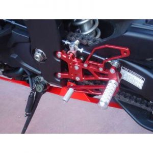 Pedana arretrata regolabile 4RACING per YAMAHA  YZF-R1  2007 – 2008