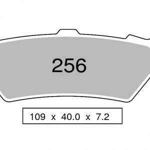 Sintered brake pads front TROFEO compatible with APRILIA motorbike’ 6.5 1995 – 2002