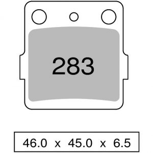 Pastiglie freno organiche anteriori posteriori TROFEO  compatibili con  HONDA ATV TRX 250 XR 1987 – 1992