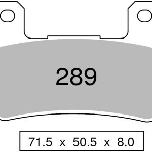 Sintered brake pads front TROFEO compatible with SUZUKI M 1800 R INTRUDER 2006 –