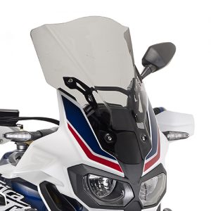 Cupolino parabrezza  per HONDA CRF1000L Africa Twin  2016 – 2017   Fabbricato da Kappa colore fume codice prodotto KD1144S