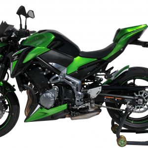 Kotflügel vorne Ermax für Kawasaki Z 900 2017 2018 / schwarz perlgrün dunkel / schwarz matt 2018(candy lime grün 3 [51p]