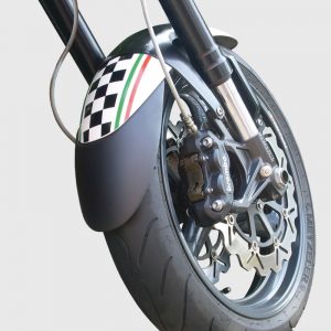 Estensione parafango anteriore Ermax per BMW F 850 GS 2018  2019    nero satinato