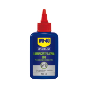 WD-40 Bike – Smar do łańcuchów rowerowych i MTB do warunków suchych i zapylonych Formuła z PTFE – 100 ml