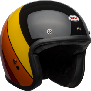 Bell Custom 500 helmet Black/yellow/orange/red riff