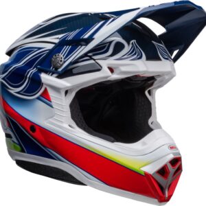 CASCO BELL MOTO-10 SPHERICAL TOMAC REPLICA 23 NERO/BIANCO