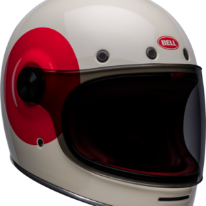 Bell Bullitt tt vintage white/red helmet