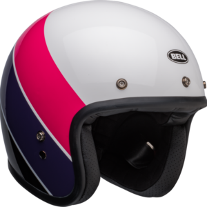 Bell Custom 500 Riff Pink/Viola helmet